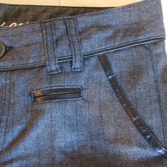 NWT - Gray pinstripe pants, EDC by Esprit - Sz 6 - Picture 3 of 7